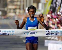 Her personal best timing is 2:23:54 hours to complete a marathon Her personal best timing is 2:23:54 hours to complete a marathon.